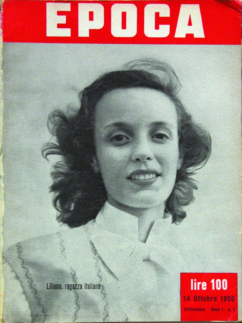 Cover of Epoca first issue (14 October 1950)