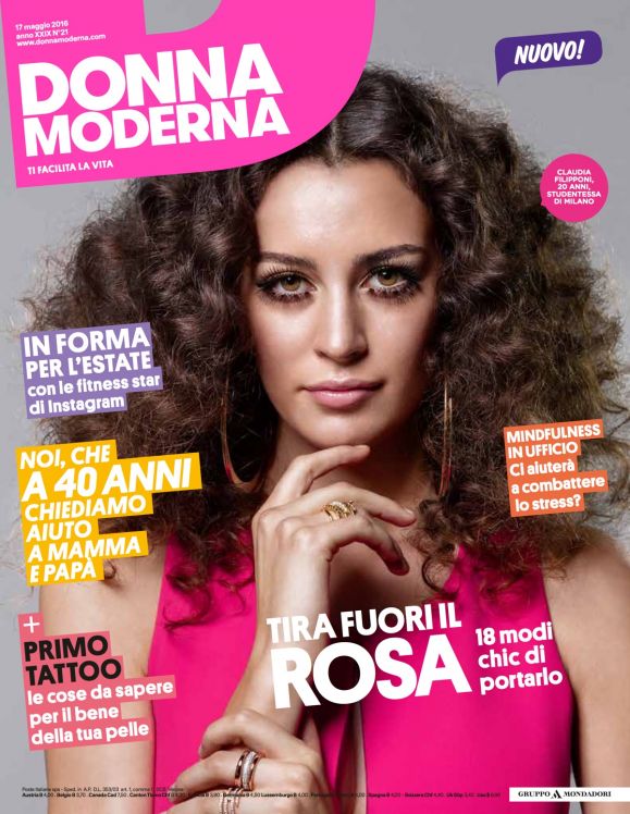 Cover Donna Moderna Magazine