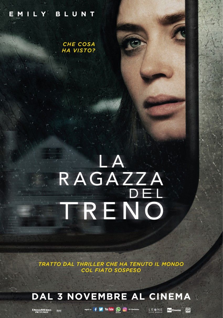 La ragazza del treno dal 3 novembre nelle sale italiane